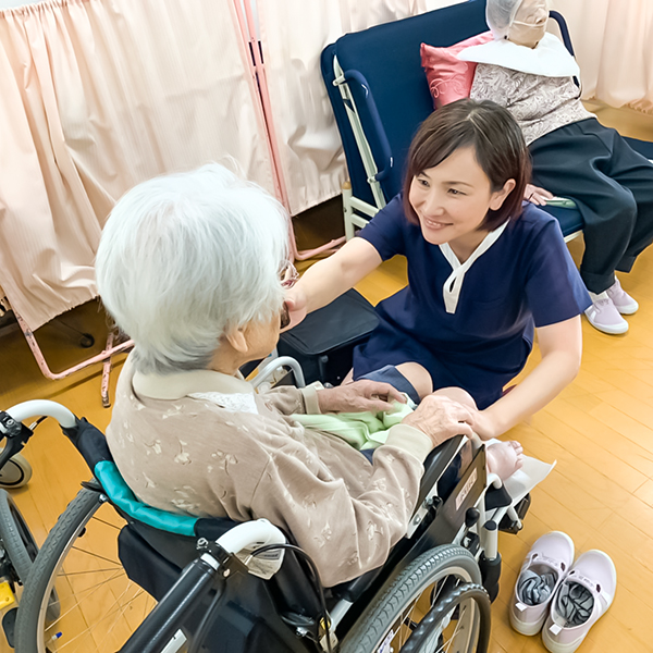 病院施設訪問_ソシオエステティック施術_カウンセリング